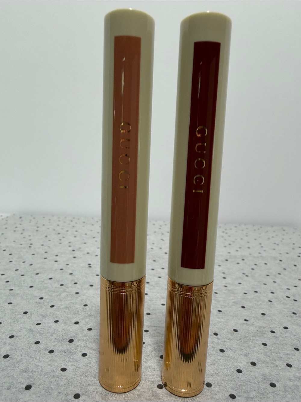 2 Gucci Lip Gloss Duo 130 & 308 new